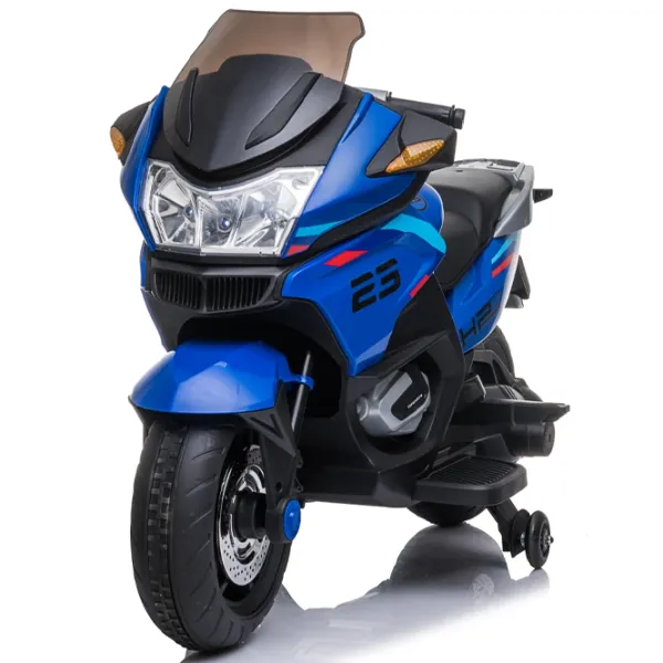 Motocicletă pentru copii Little Star MX609/4 30 kg / 3+ / 5 km/h / Blue photo 2