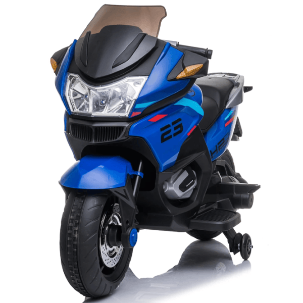 Motocicletă pentru copii Little Star MX609/4 30 kg / 3+ / 5 km/h / Blue photo 2