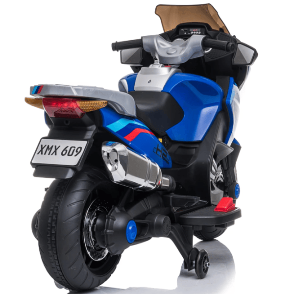 Motocicletă pentru copii Little Star MX609/4 30 kg / 3+ / 5 km/h / Blue photo 6