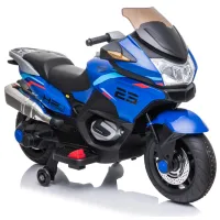 Детский мотоцикл Little Star MX609/4 30 кг / 3+ / 5 км/ч / Синий photo 7