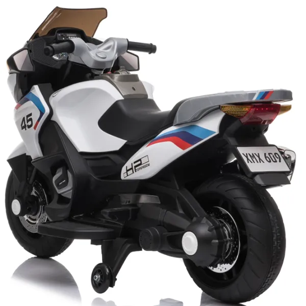 Motocicletă pentru copii Little Star MX609/5 30 kg / 3+ / 5 km/h / White photo 4