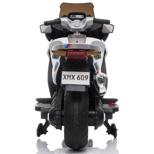 Motocicletă pentru copii Little Star MX609/5 30 kg / 3+ / 5 km/h / White photo 5