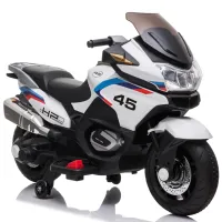 Детский мотоцикл Little Star MX609/5 30 кг / 3+ / 5 км/ч / Белый photo 7