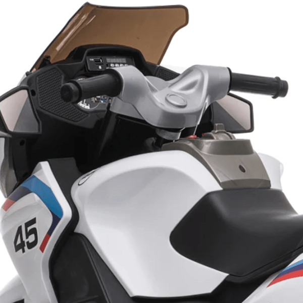 Motocicletă pentru copii Little Star MX609/5 30 kg / 3+ / 5 km/h / White photo 8