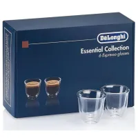 Set de pahare DeLonghi DLSC300 0.06l / Sticlă / Transparent photo 2