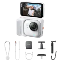 Cameră action Insta360 GO Ultra Creator Bundle 50 MP / 1450 mAh / Arctic White
