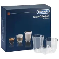 Set de pahare DeLonghi DLSC302 0.33l / Sticlă / Transparent photo 8