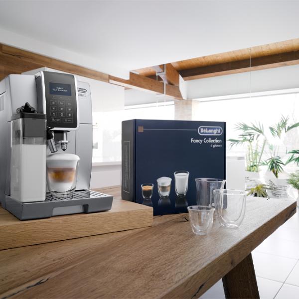 Набор стаканов DeLonghi DLSC302 0.33л / Стекло / Прозрачный photo 9