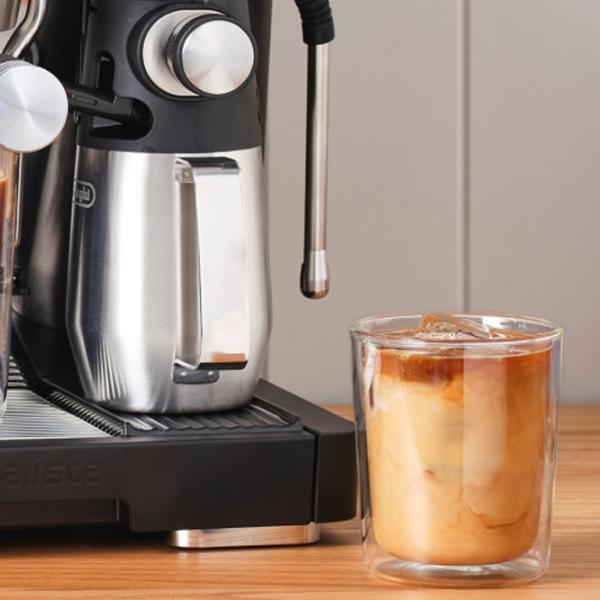 Набор стаканов DeLonghi DLSC318 0.4л / Боросиликатное стекло / Прозрачный photo 10