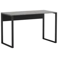 Офисный стол Decortie Inna Меламиновая ДСП/ Retro Grey Black Bute