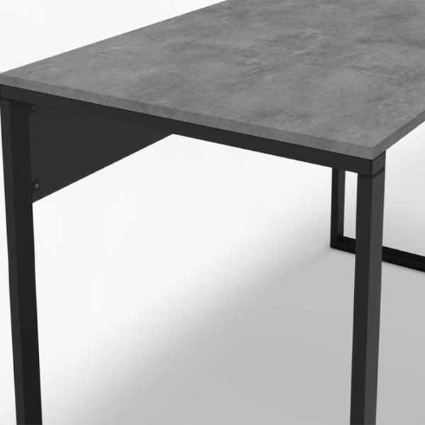 Офисный стол Decortie Inna Меламиновая ДСП/ Retro Grey Black Bute photo 3