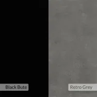 Офисный стол Decortie Inna Меламиновая ДСП/ Retro Grey Black Bute photo 6