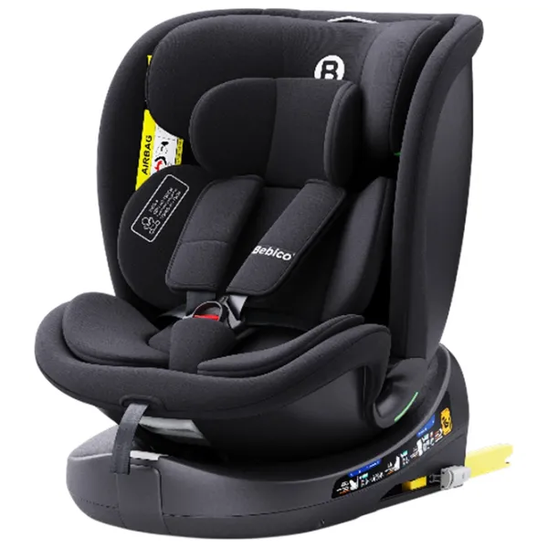 Scaun auto Bebico C011  0 luni - 12 ani / 36 kg / Black photo 2