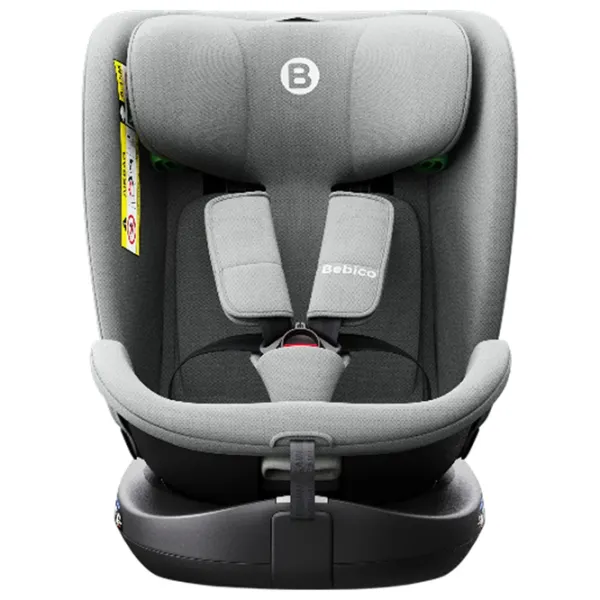 Scaun auto Bebico C011  0 luni - 12 ani / 36 kg / Light Gray photo 3