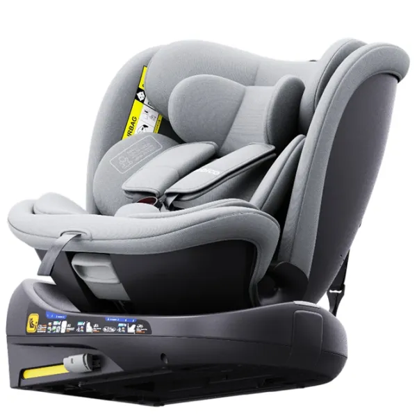 Scaun auto Bebico C011  0 luni - 12 ani / 36 kg / Light Gray photo 4