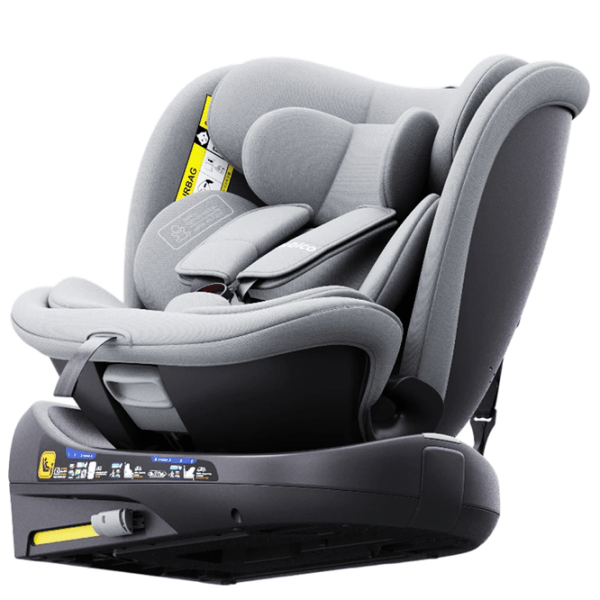 Scaun auto Bebico C011  0 luni - 12 ani / 36 kg / Light Gray photo 4