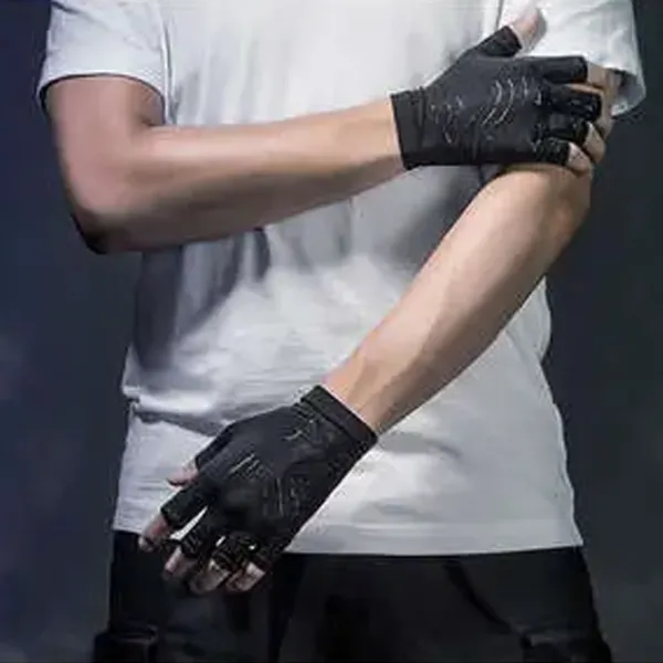Перчатки Rockbros S202 Микрофибра / Черный photo 3