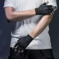 Перчатки Rockbros S202 Микрофибра / Черный photo 3