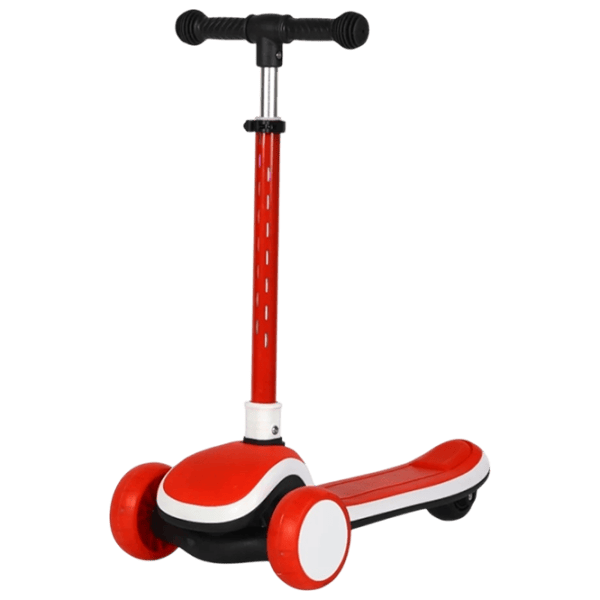 Детский трёхколёсный самокат RTM 8008 (41127) 50 кг/ Красный photo 1