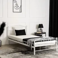 Pat Mebel Elite Griffin 90 x 200 cm / Metal / White photo 7