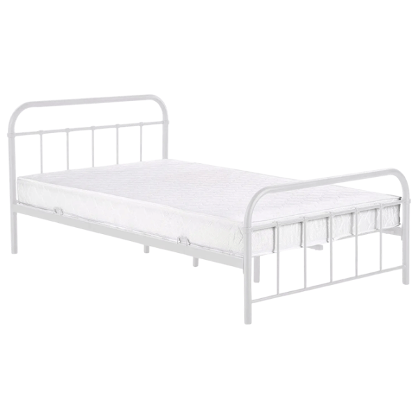 Кровать Mebel Elite Pablo 120 x 200 см / Металл / Белый photo 1