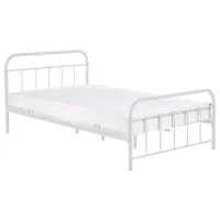 Кровать Mebel Elite Pablo 120 x 200 см / Металл / Белый