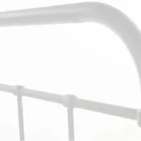 Кровать Mebel Elite Pablo 120 x 200 см / Металл / Белый photo 4