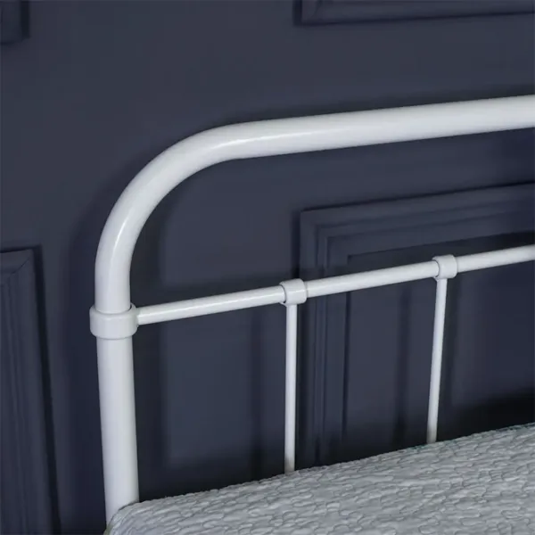 Кровать Mebel Elite Pablo 120 x 200 см / Металл / Белый photo 6