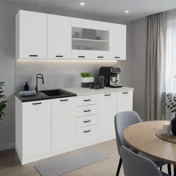 Кухня Haaus Riga ЛДСП / White photo 3