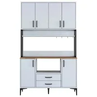 Dulap de bucătărie Mirage Meble JE169 White / PAL