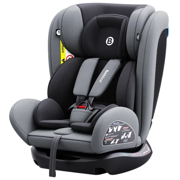 Scaun auto Bebico 906  0 luni - 12 ani / 36 kg / Gray photo 1