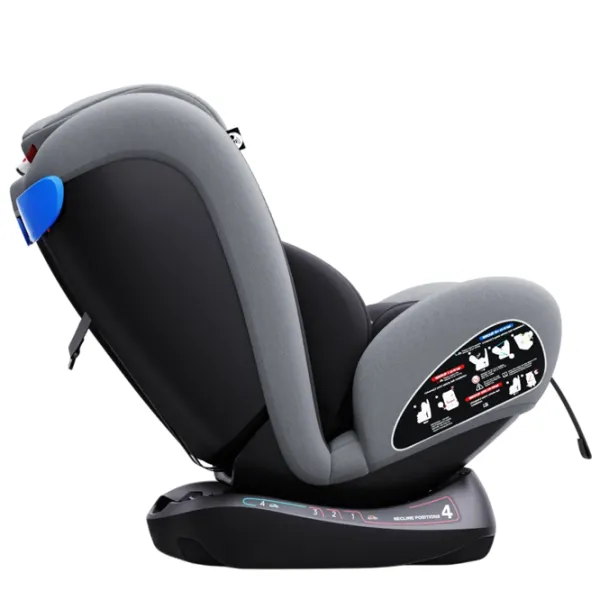 Scaun auto Bebico 906  0 luni - 12 ani / 36 kg / Gray photo 6