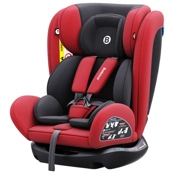 Scaun auto Bebico 906  0 luni - 12 ani / 36 kg / Red photo 1