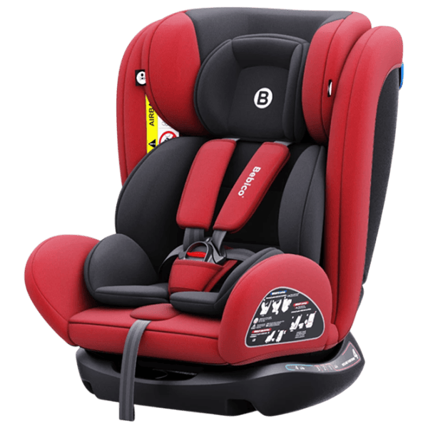 Scaun auto Bebico 906  0 luni - 12 ani / 36 kg / Red photo 1