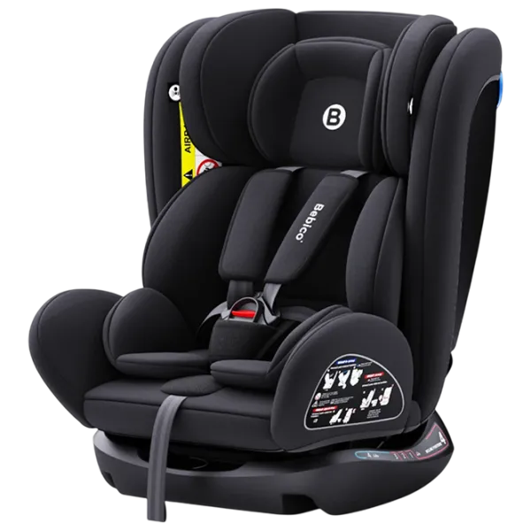 Scaun auto Bebico 906  0 luni - 12 ani / 36 kg / Black photo 1