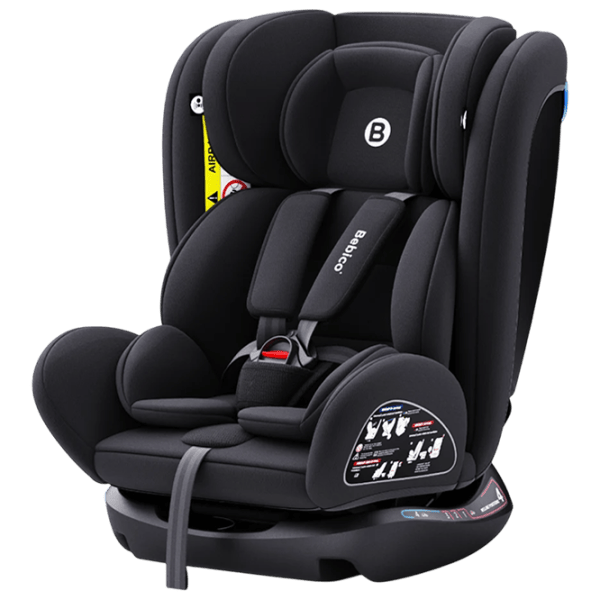 Scaun auto Bebico 906  0 luni - 12 ani / 36 kg / Black photo 1