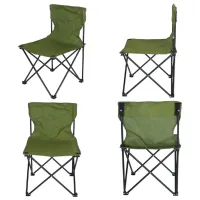 Set mobilă grădină Enero Camp 1078199 Oțel / Metal / Poliester / Green photo 4