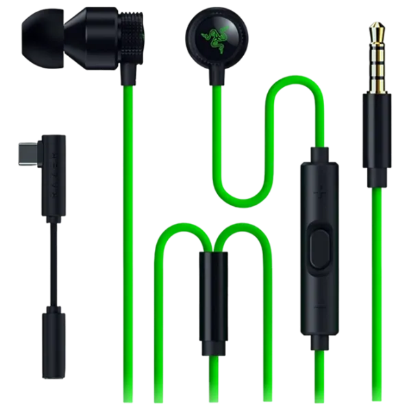 Наушники Razer Hammerhead V3 Черный Черный Проводная/ Игровой photo 1