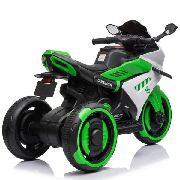 Motocicletă pentru copii Caider 18528 20 kg / 3+ / 5 km/h / Green photo 3