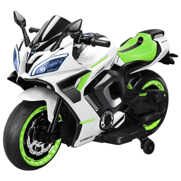 Motocicletă pentru copii Caider 3188 25 kg / 3+ / 5 km/h / Green photo 1