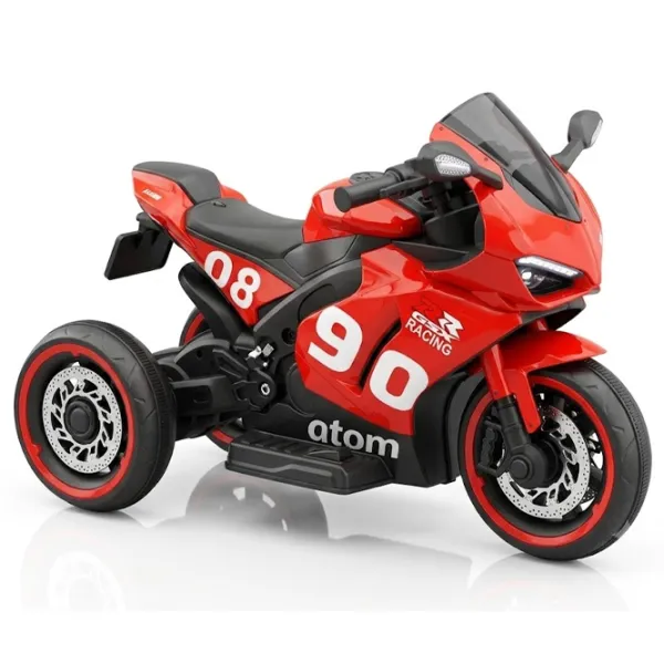 Motocicletă pentru copii Caider RTW8 20 kg / 3+ / 5 km/h / Red photo 2