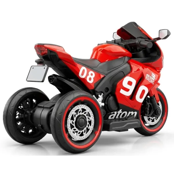 Motocicletă pentru copii Caider RTW8 20 kg / 3+ / 5 km/h / Red photo 3