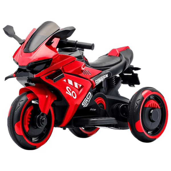 Motocicletă pentru copii Caider W8 20 kg / 3+ / 5 km/h / Red photo 1