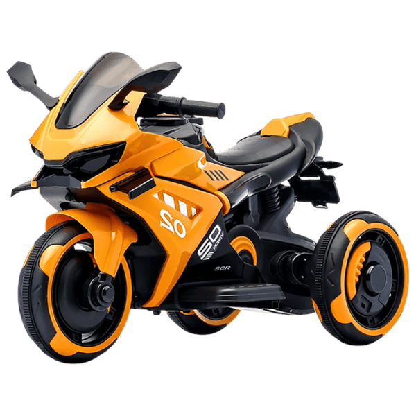 Motocicletă pentru copii Caider W8 20 kg / 3+ / 5 km/h / Orange photo 1