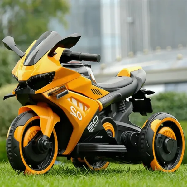 Motocicletă pentru copii Caider W8 20 kg / 3+ / 5 km/h / Orange photo 3