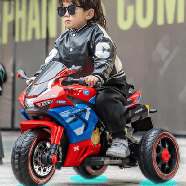 Motocicletă pentru copii Caider RT516 20 kg / 3+ / 5 km/h / Red photo 2