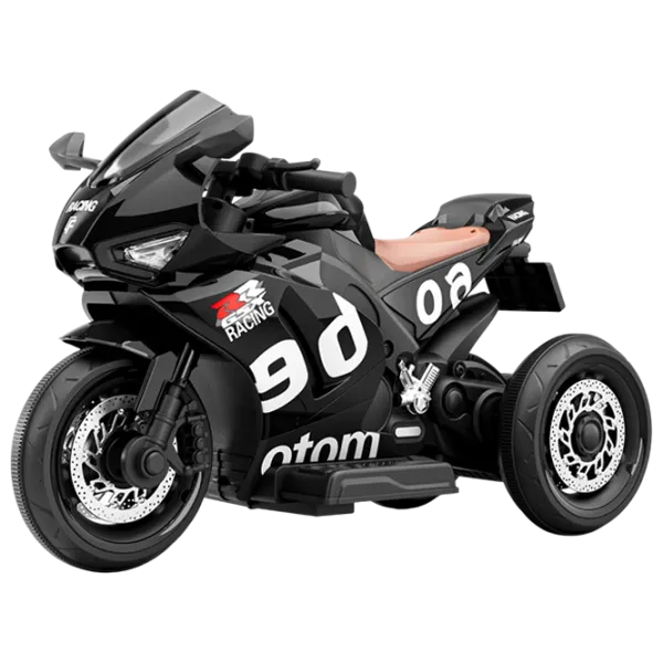 Motocicletă pentru copii Caider 868 20 kg / 3+ / 5 km/h / Black photo 1