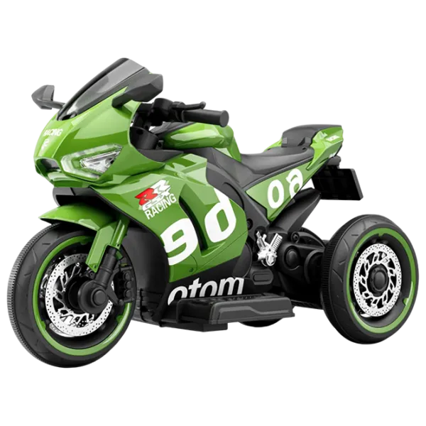 Motocicletă pentru copii Caider 868 20 kg / 3+ / 5 km/h / Green photo 1