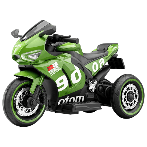 Motocicletă pentru copii Caider 868 20 kg / 3+ / 5 km/h / Green photo 1