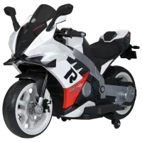 Motocicletă pentru copii Caider 9002  30 kg / 3+ / 5 km/h / White